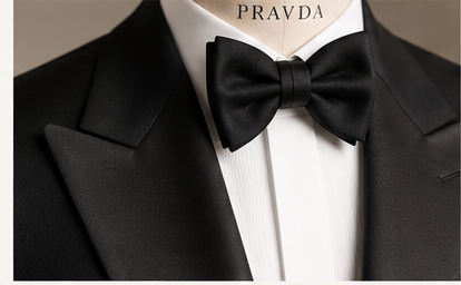 THE SILVIO — Black Peak Lapel Tuxedo