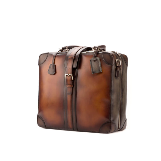 SUITCAFE Travel Tote Bag Burnished Leather