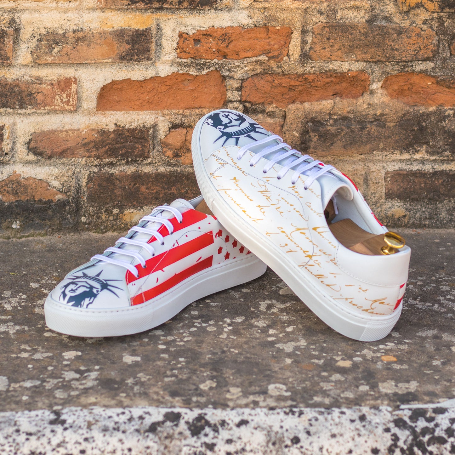 SUITCAFE United States Of America Liberty Patriot Men's Sneaker