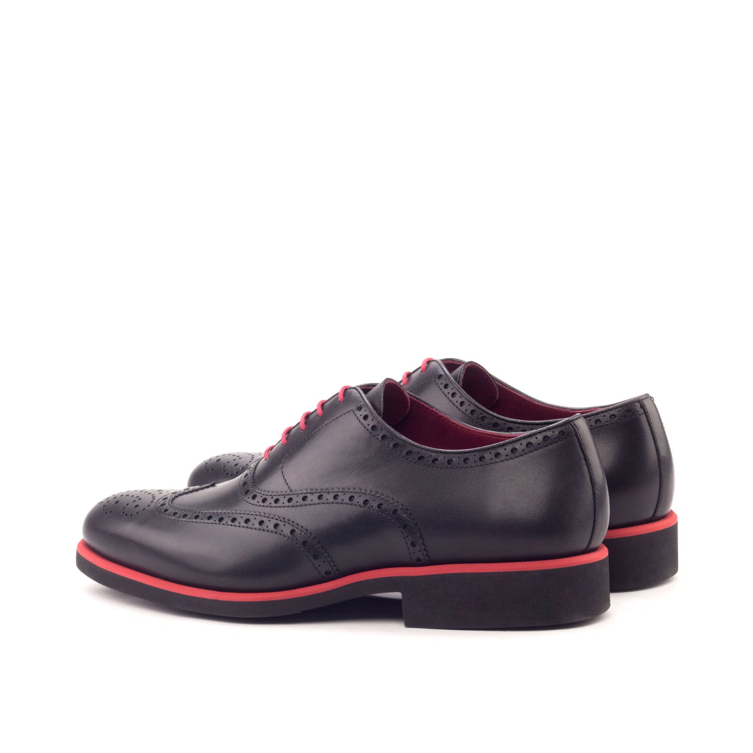 Oxford Shoe Red with Black Sole